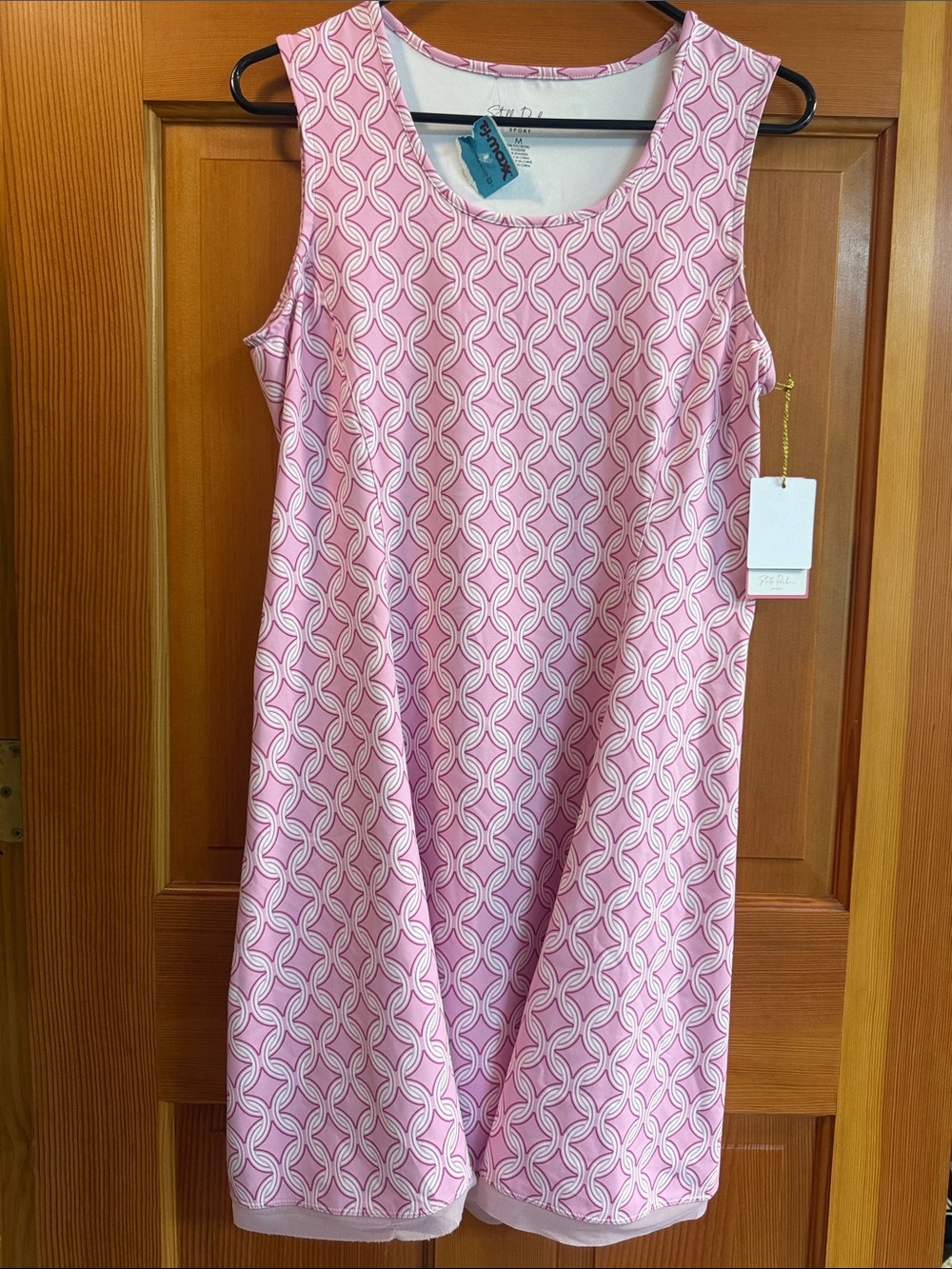 Classic Pink Sleeveless Maxi Dress by Stella Parker UPF50